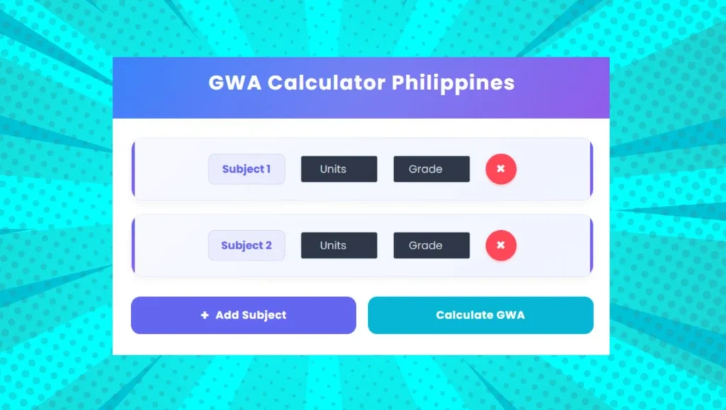 GWA Calculator